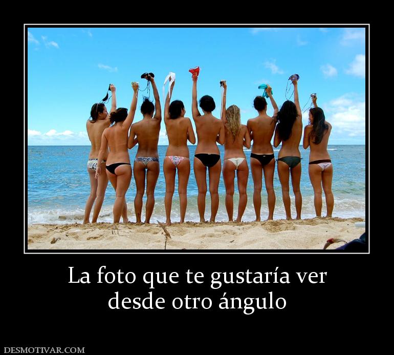 La foto que te gustaría ver desde otro ángulo