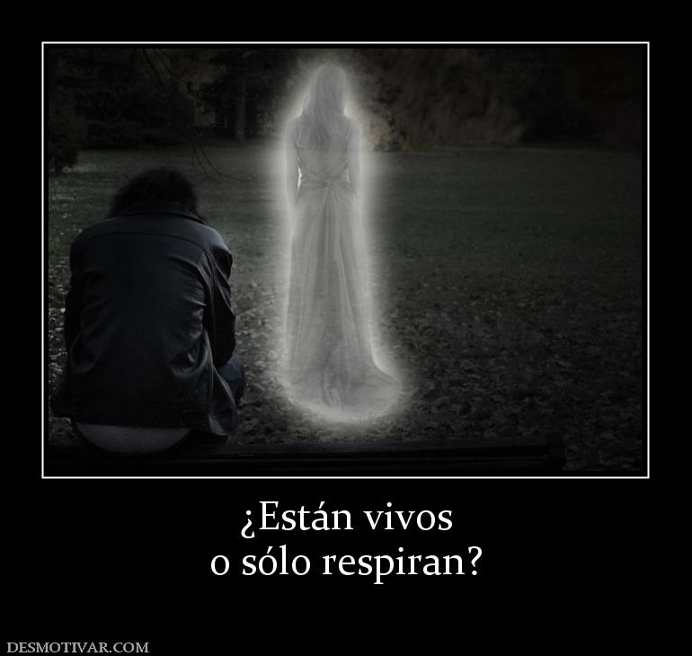¿Están vivos o sólo respiran?