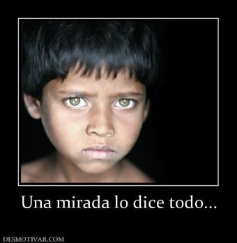 Una mirada lo dice todo...