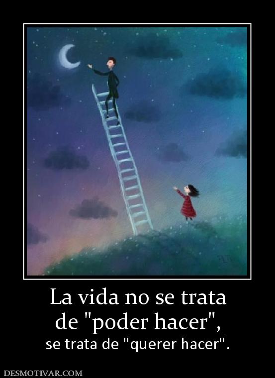 La vida no se trata de  se trata de