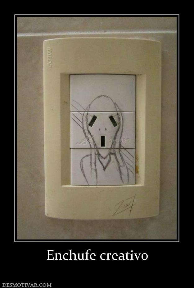 Enchufe creativo