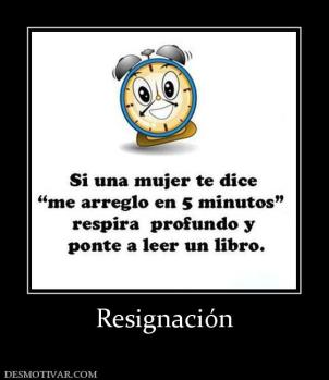 Resignación