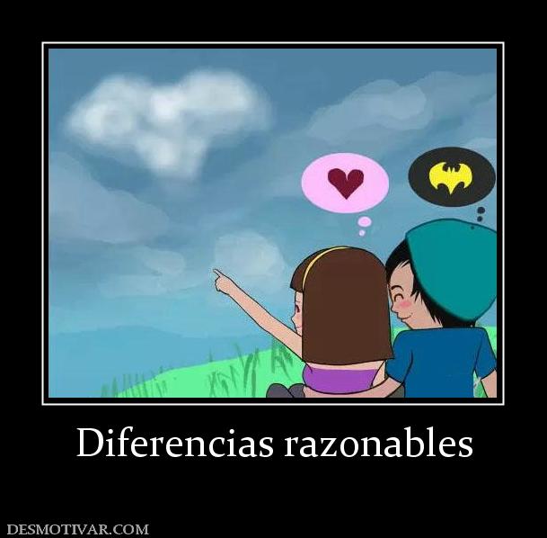 Diferencias razonables