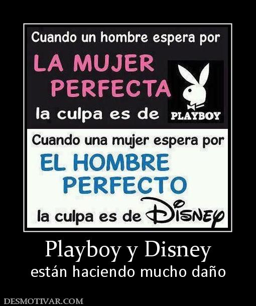 Playboy y Disney están haciendo mucho daño
