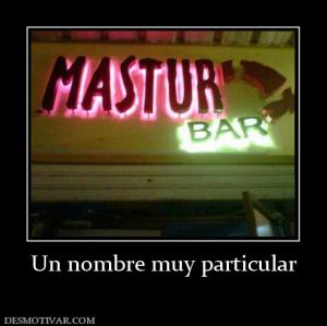 Un nombre muy particular