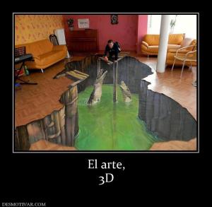 El arte, 3D