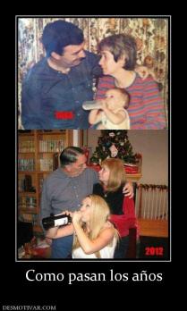 Como pasan los años