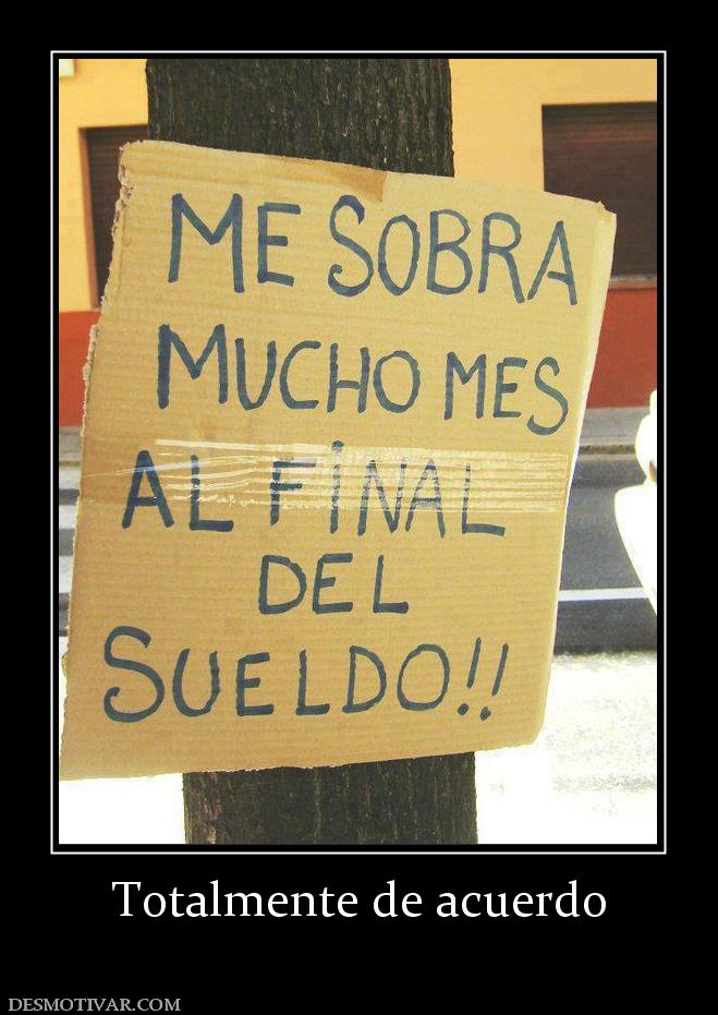 Totalmente de acuerdo