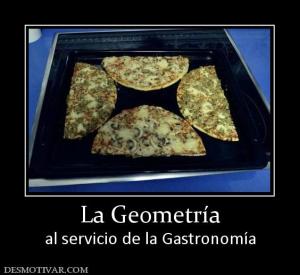 La Geometría al servicio de la Gastronomía