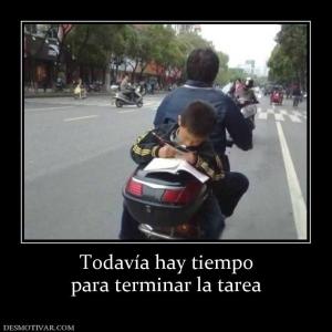 Todavía hay tiempo para terminar la tarea