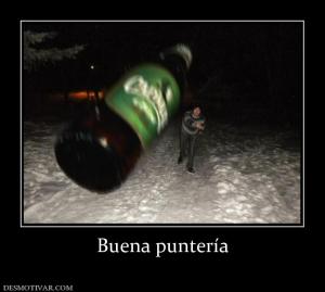 Buena puntería