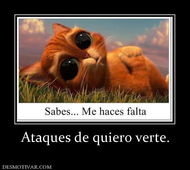 Ataques de quiero verte.