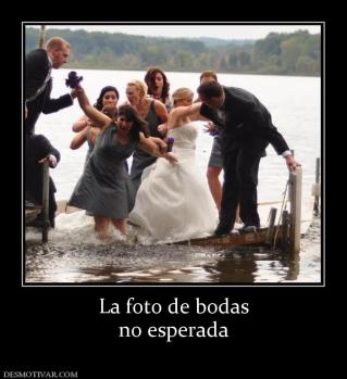 La foto de bodas no esperada