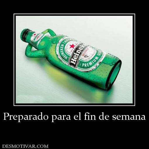 Preparado para el fin de semana