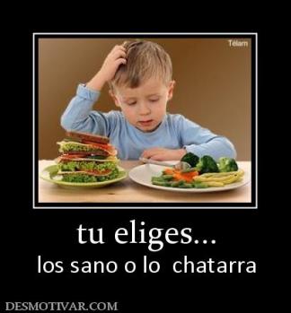 tu eliges... los sano o lo  chatarra