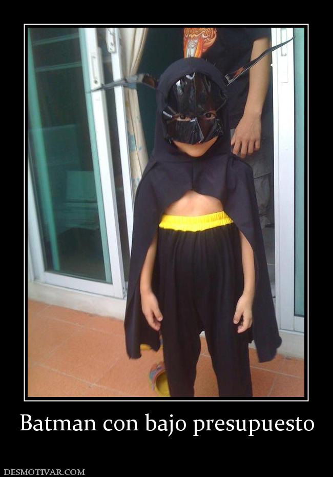 Batman con bajo presupuesto