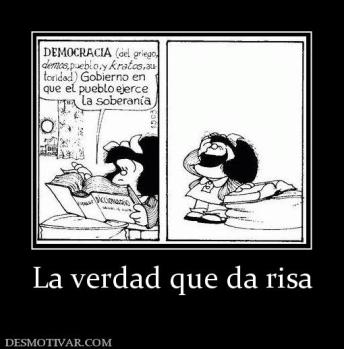 La verdad que da risa