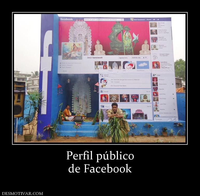 Perfil público de Facebook