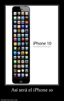 Así será el iPhone 10