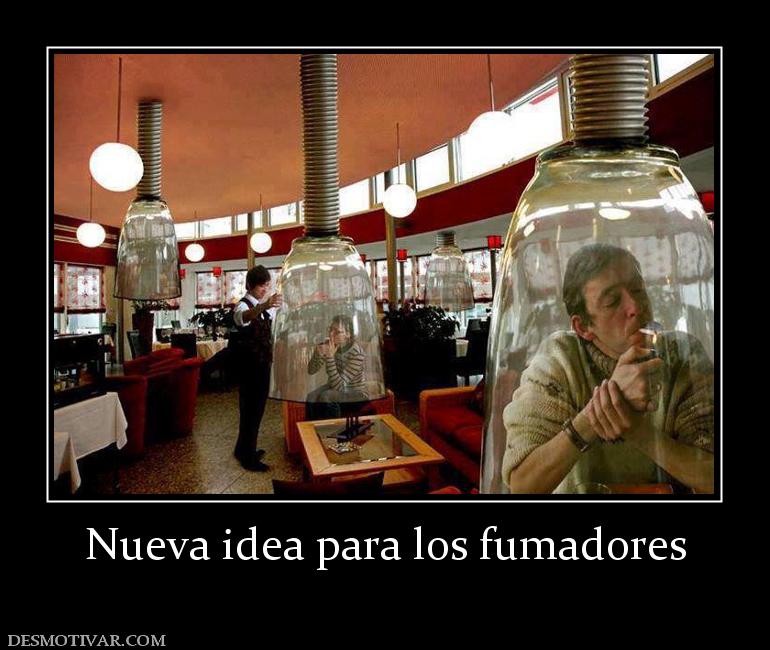 Nueva idea para los fumadores