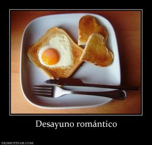 Desayuno romántico