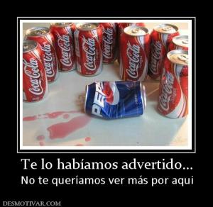 Te lo habíamos advertido... No te queríamos ver más por aqui