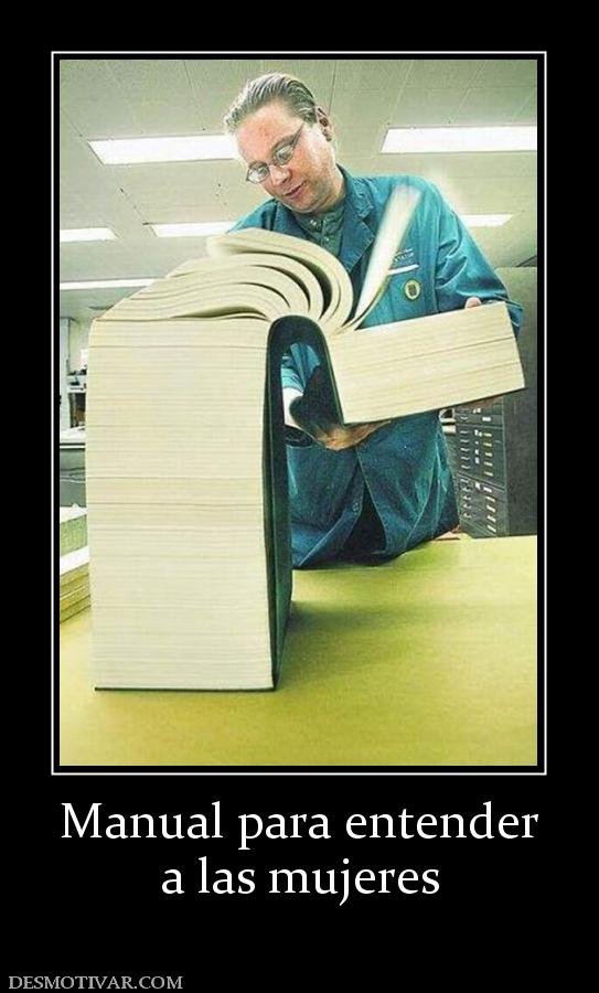 Manual para entender a las mujeres