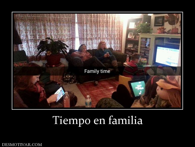 Tiempo en familia