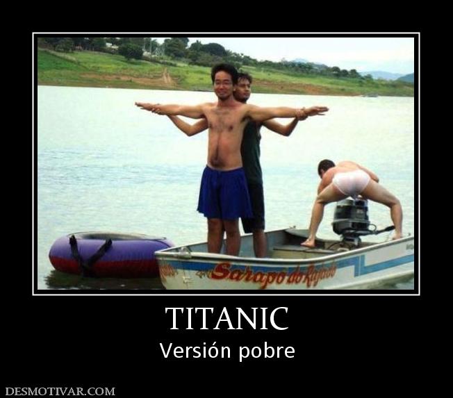 TITANIC Versión pobre