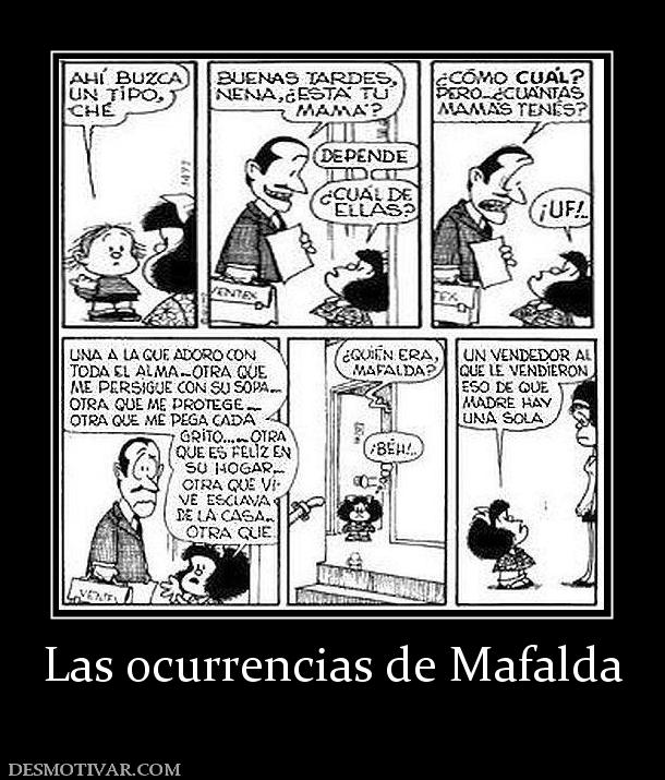 Las ocurrencias de Mafalda