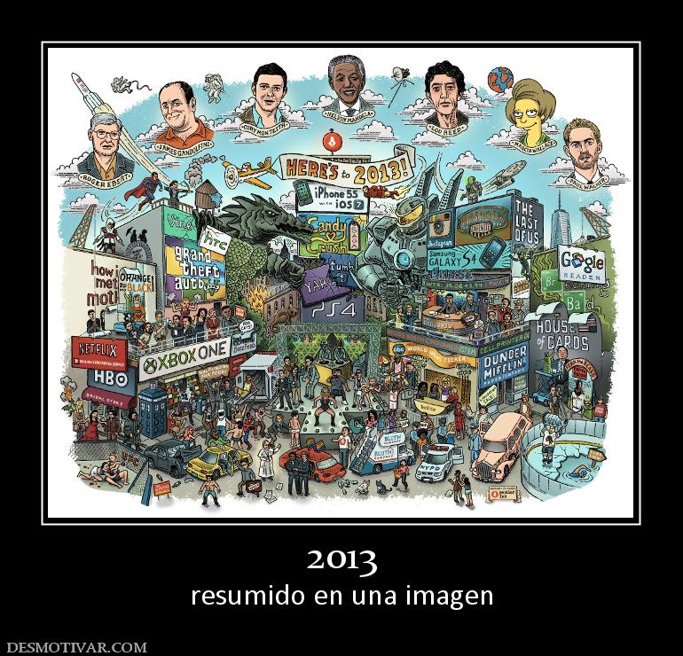 2013 resumido en una imagen