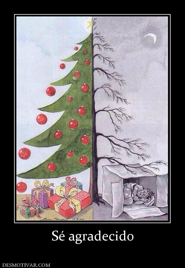 Sé agradecido