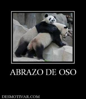 ABRAZO DE OSO