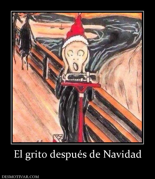 El grito después de Navidad