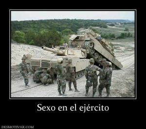 Sexo en el ejército