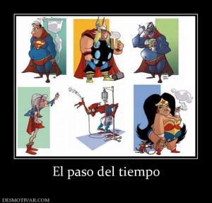 El paso del tiempo