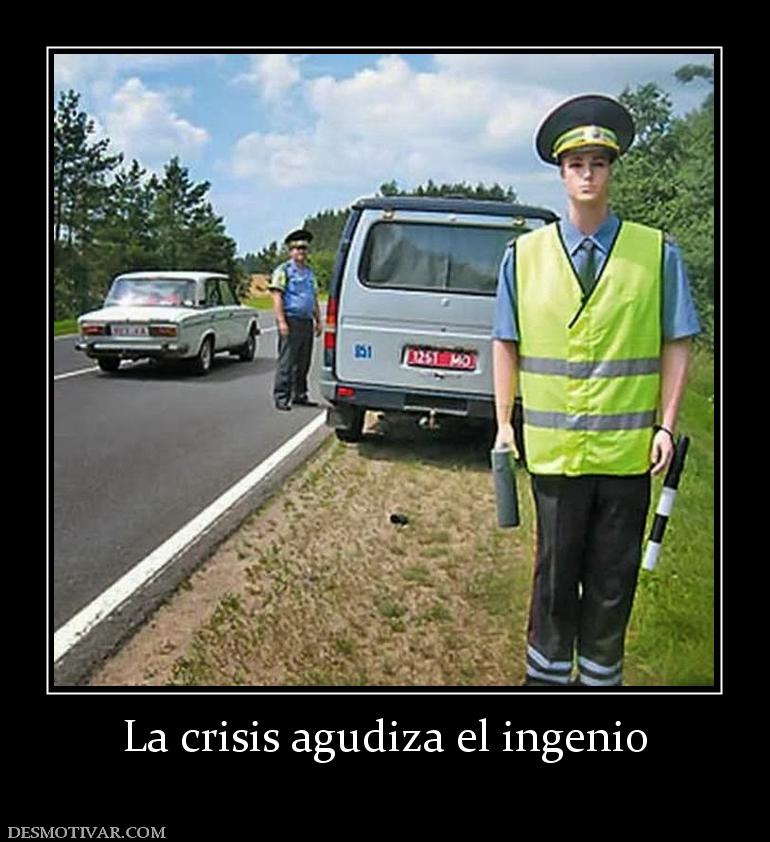 La crisis agudiza el ingenio