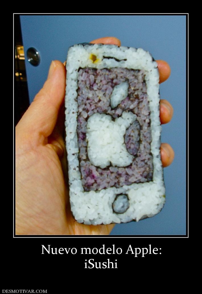 Nuevo modelo Apple: iSushi