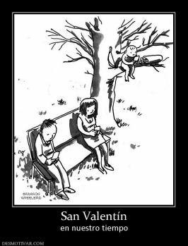 San Valentín en nuestro tiempo
