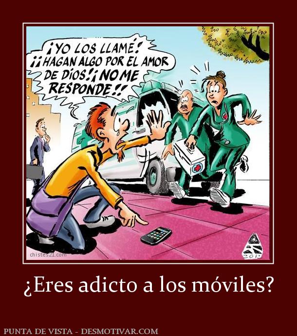 ¿Eres adicto a los móviles?