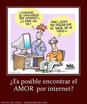 ¿Es posible encontrar el AMOR  por internet?