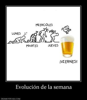 Evolución de la semana