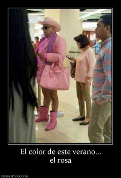 El color de este verano... el rosa