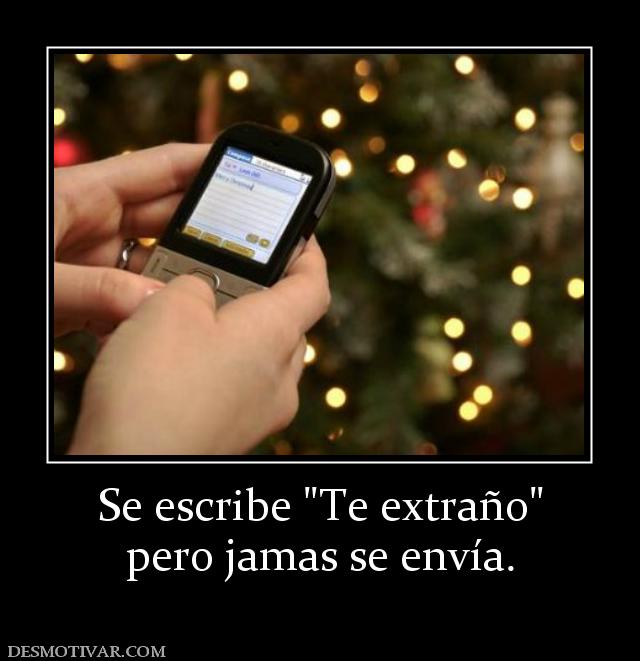 Se escribe  pero jamas se envía.