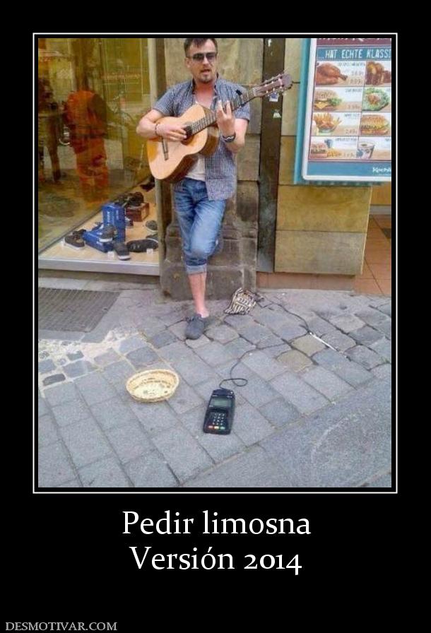 Pedir limosna Versión 2014