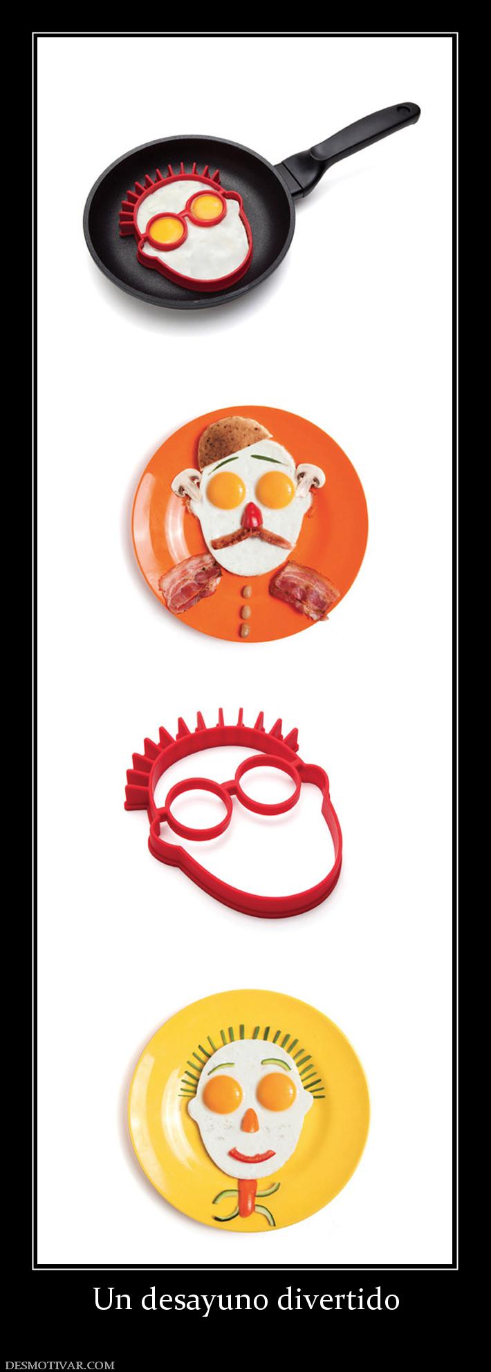 Un desayuno divertido