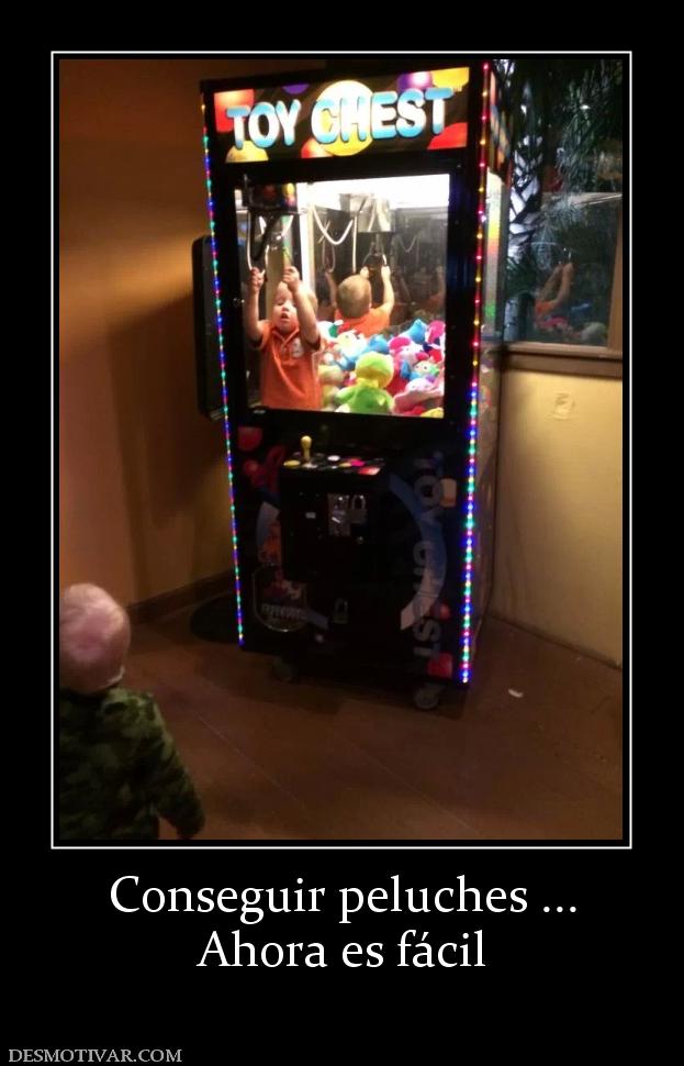 Conseguir peluches ... Ahora es fácil