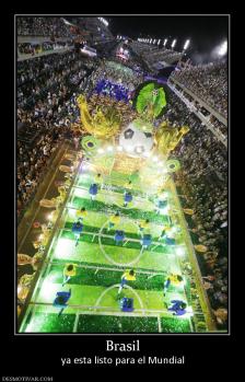 Brasil ya esta listo para el Mundial