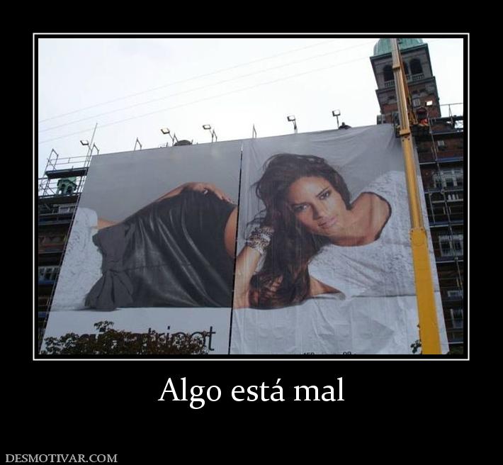Algo está mal