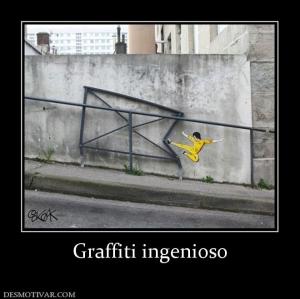 Graffiti ingenioso